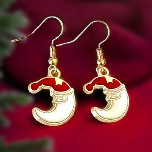 ⭐️ 5 for $25 Holiday Festive Christmas Theme Earrings Gold Tone